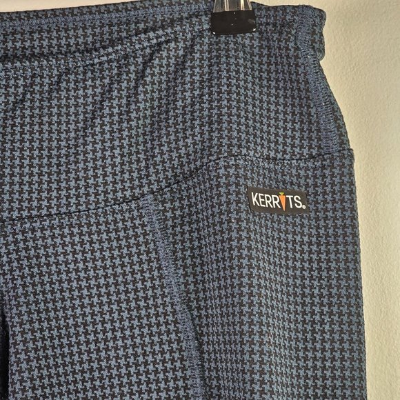 Kerrits Momentum Knee Patch Blue Houndstooth Tight Riding Breeches, Sz XS - Picture 6 of 9